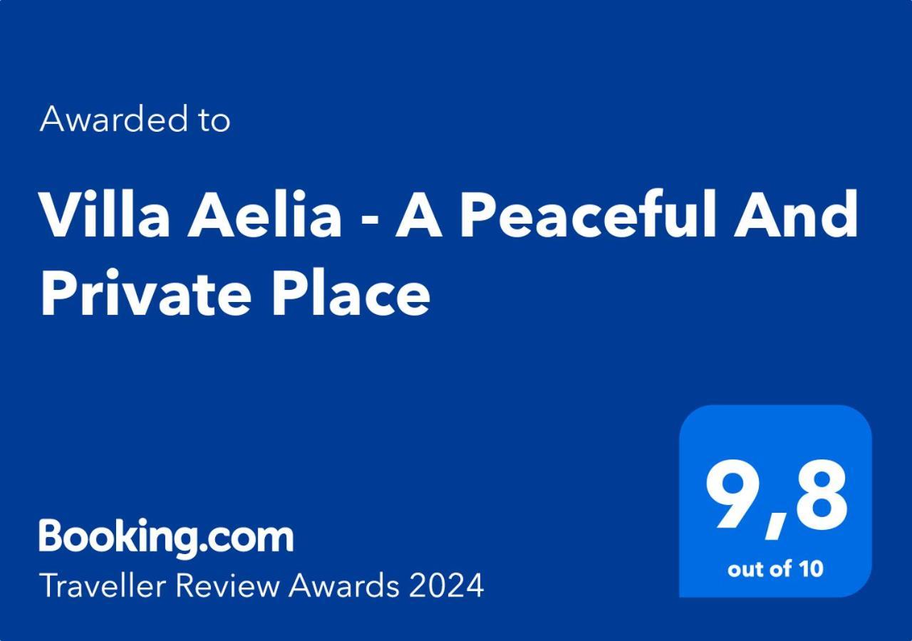 Villa Aelia - A Peaceful And Private Place Argostoli  Exteriör bild